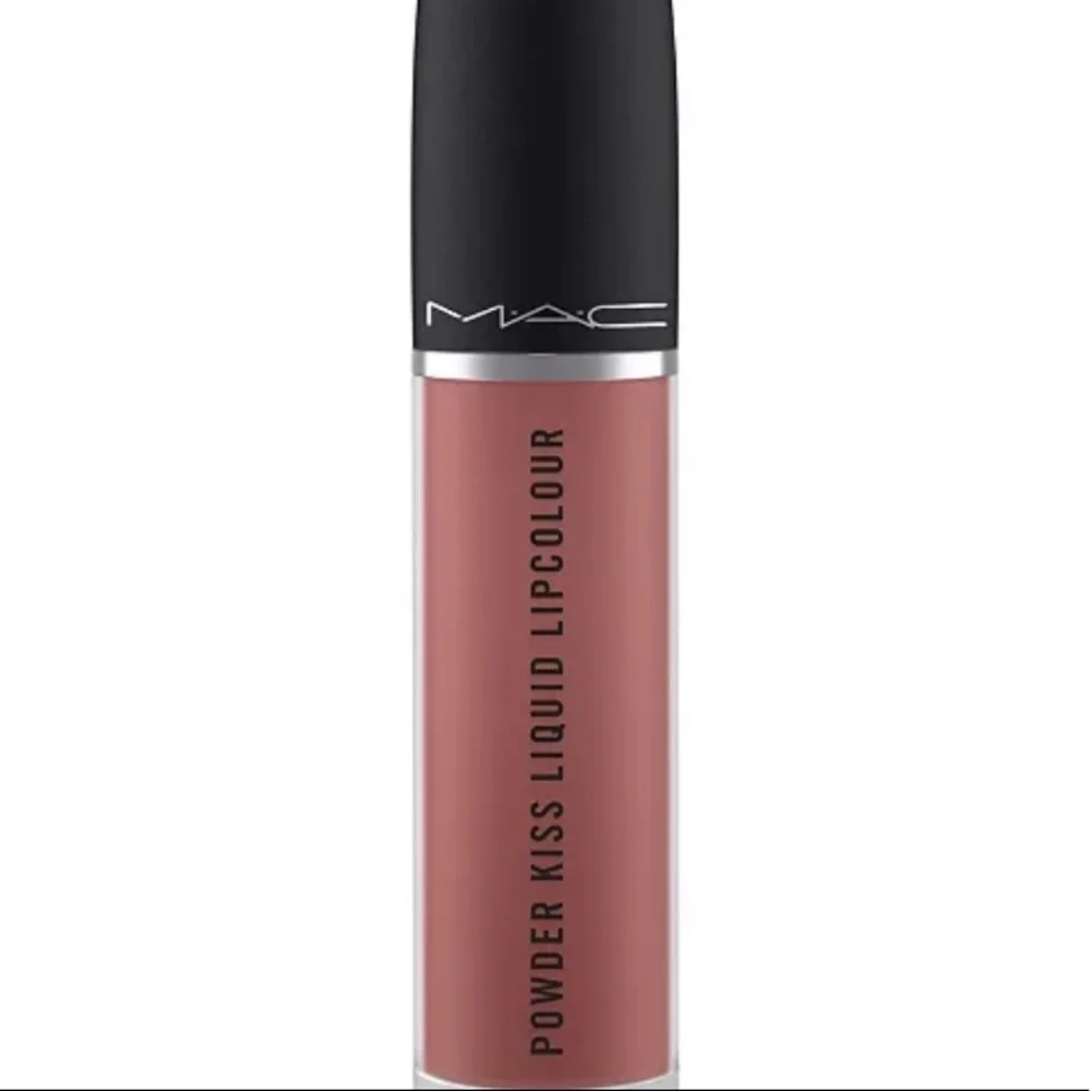 MAC Powder Kiss Liquid Lipcolour Over the Taupe